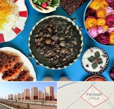 کلاس سفره آرایی در پردیسان قم