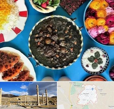 کلاس سفره آرایی در مرودشت