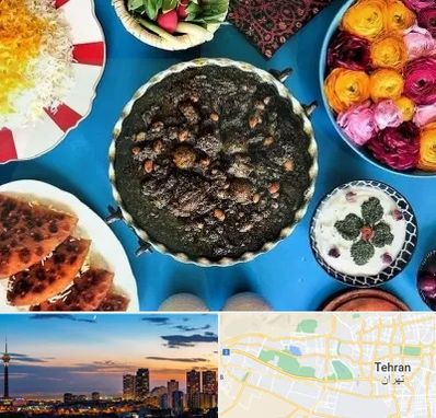 کلاس سفره آرایی در غرب تهران 