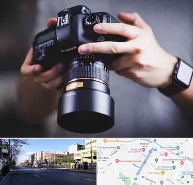 کلاس عکاسی در خیابان ملاصدرا شیراز