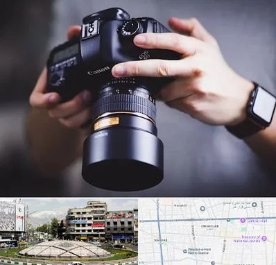 کلاس عکاسی در مرکز تهران