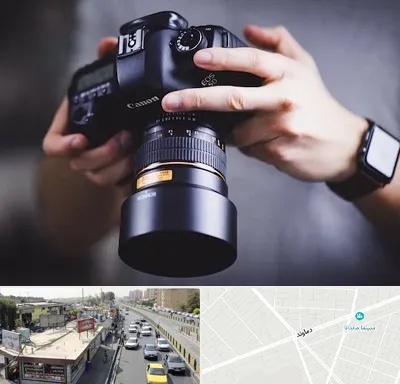 کلاس عکاسی در خیابان دماوند