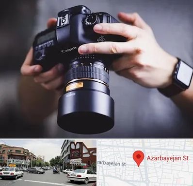 کلاس عکاسی در خیابان آذربایجان