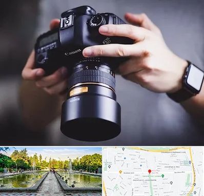 کلاس عکاسی در سرسبز 