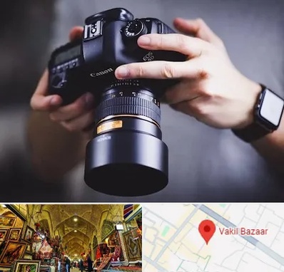 کلاس عکاسی در بازار وکیل شیراز