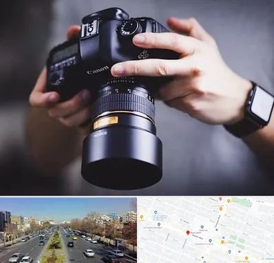 کلاس عکاسی در بلوار معلم مشهد