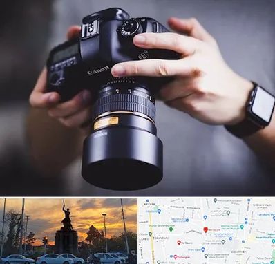 کلاس عکاسی در میدان حر 