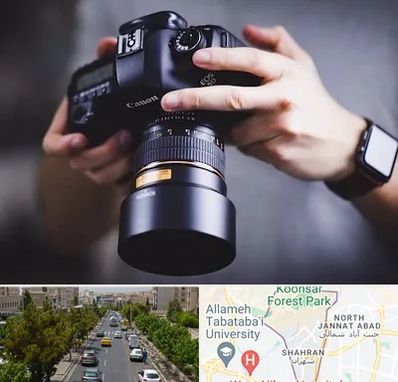 کلاس عکاسی در شهران 