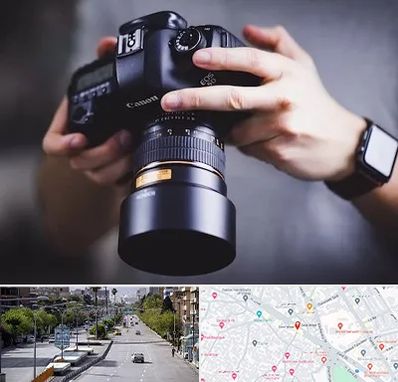 کلاس عکاسی در خیابان زند شیراز