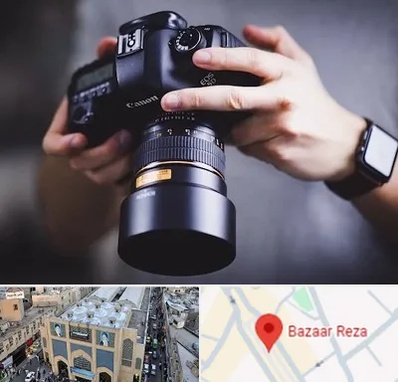 کلاس عکاسی در بازار رضا مشهد