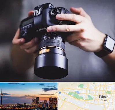 کلاس عکاسی در غرب تهران 