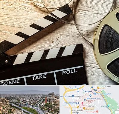 کلاس فیلمبرداری در معالی آباد شیراز