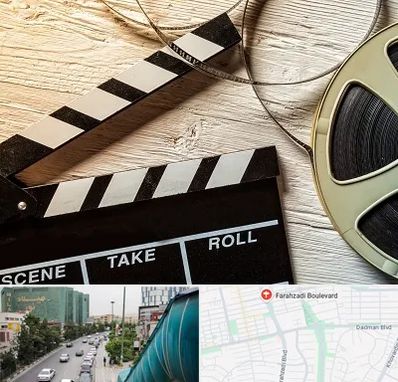 کلاس فیلمبرداری در بلوار فرحزادی
