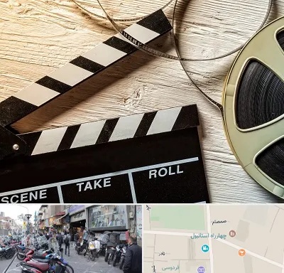 کلاس فیلمبرداری در چهارراه استانبول