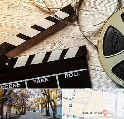 کلاس فیلمبرداری در تربیت تبریز