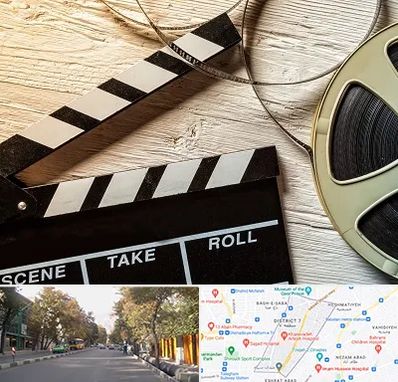 کلاس فیلمبرداری در شریعتی 