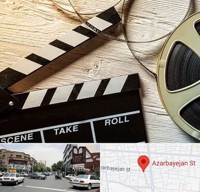 کلاس فیلمبرداری در خیابان آذربایجان