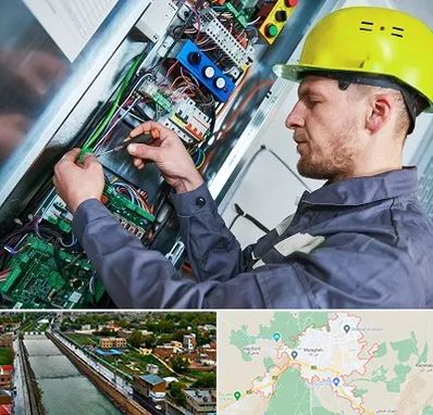 تعمیر برد آسانسور در مراغه