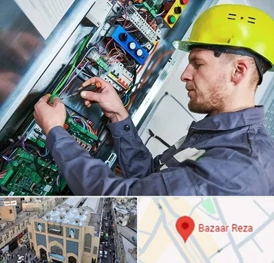 تعمیر برد آسانسور در بازار رضا مشهد