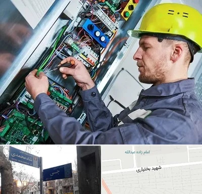 تعمیر برد آسانسور در سی متری جی