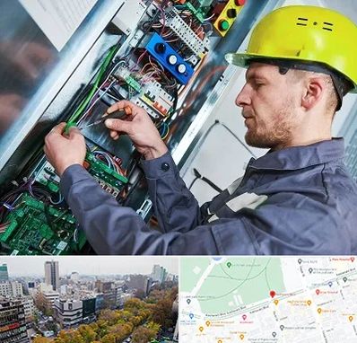 تعمیر برد آسانسور در بلوار کشاورز 