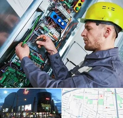 تعمیر برد آسانسور در بلوار اباذر