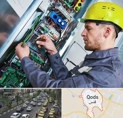 تعمیر برد آسانسور در شهر قدس