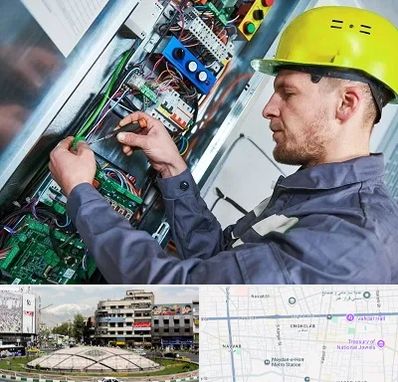 تعمیر برد آسانسور در مرکز تهران