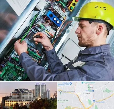 تعمیر برد آسانسور در فرشته 