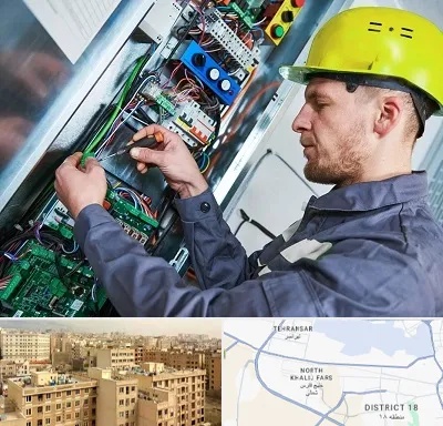تعمیر برد آسانسور در جنوب غرب تهران