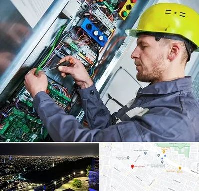 تعمیر برد آسانسور در هفت تیر مشهد