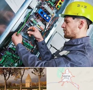 تعمیر برد آسانسور در تویسرکان