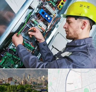 تعمیر برد آسانسور در جمشیدیه