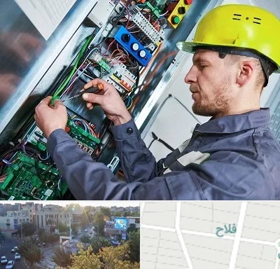 تعمیر برد آسانسور در فلاح