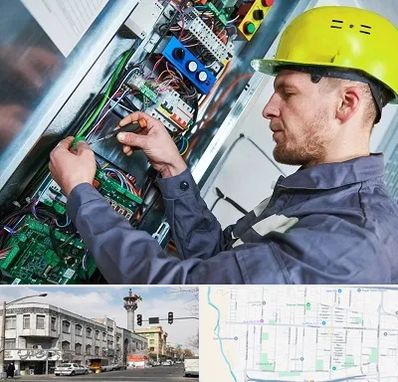 تعمیر برد آسانسور در 17شهریور