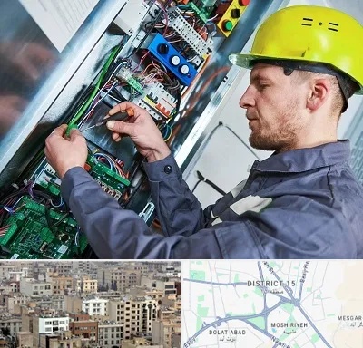 تعمیر برد آسانسور در جنوب شرق تهران