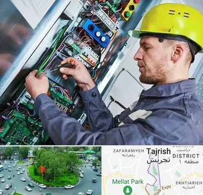 تعمیر برد آسانسور در تجریش 