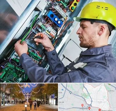 تعمیر برد آسانسور در ولیعصر ارومیه