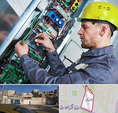 تعمیر برد آسانسور در اتابک