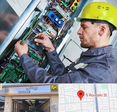 تعمیر برد آسانسور در رودکی