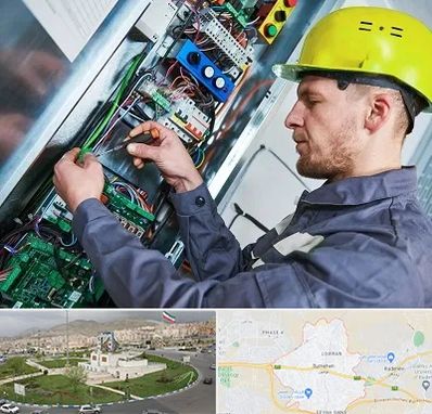 تعمیر برد آسانسور در بومهن