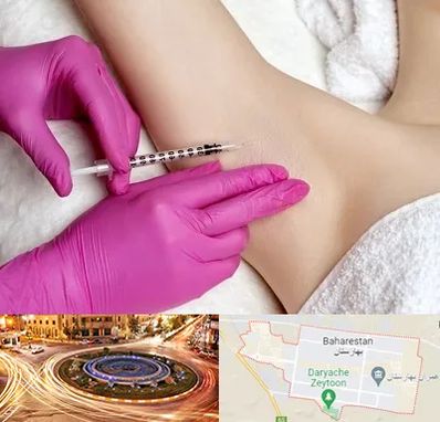 تزریق بوتاکس زیر بغل در بهارستان