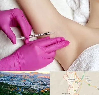 تزریق بوتاکس زیر بغل در سنندج