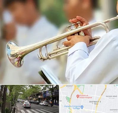 آموزشگاه ترومپت در ظفر 