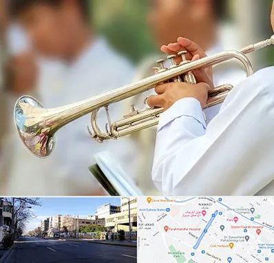 آموزشگاه ترومپت در خیابان ملاصدرا شیراز