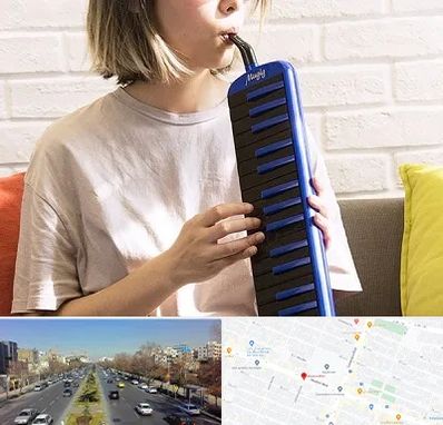 آموزشگاه ملودیکا در بلوار معلم مشهد