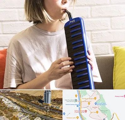 آموزشگاه ملودیکا در خیابان نیایش شیراز