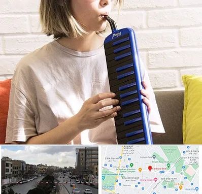 آموزشگاه ملودیکا در بلوار فردوسی مشهد