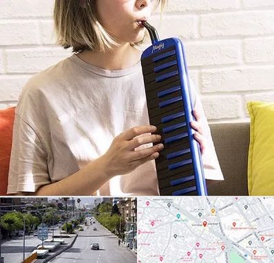 آموزشگاه ملودیکا در خیابان زند شیراز