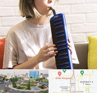 آموزشگاه ملودیکا در ونک 